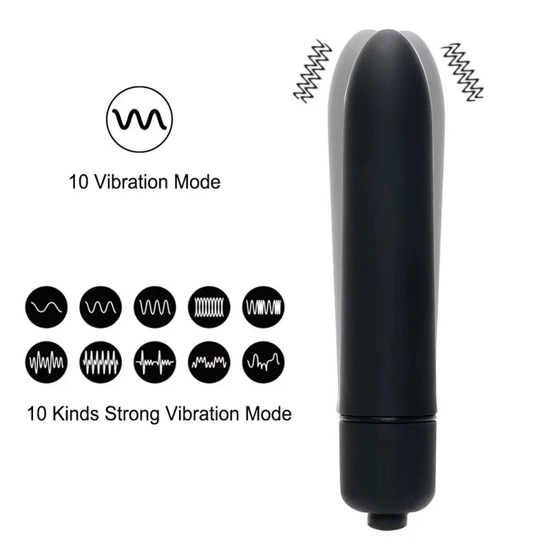 Vibrador cápsula Power Bullet 10 Velocidades de Vibração