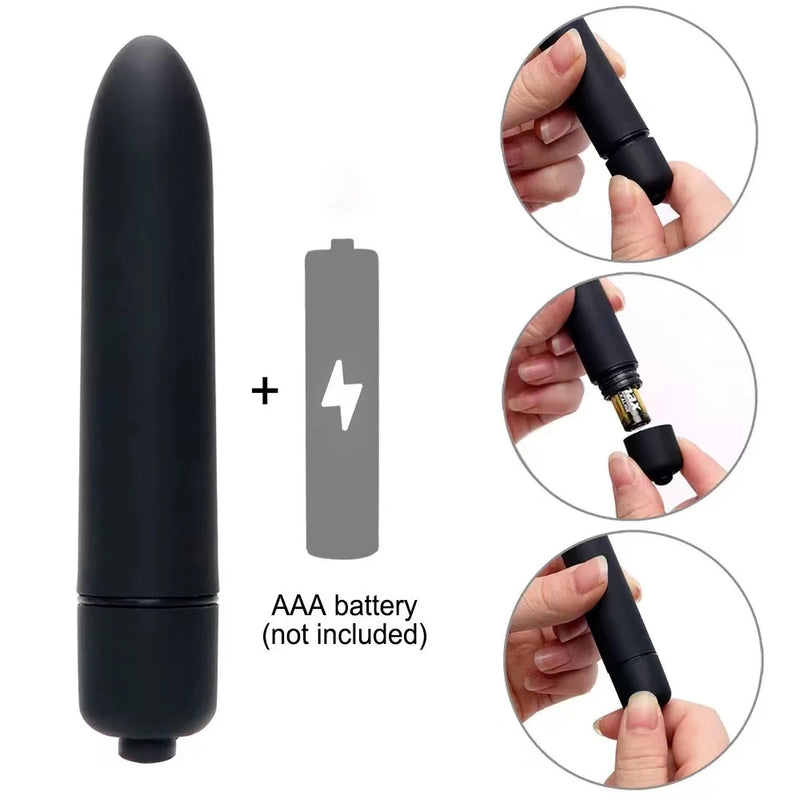 Vibrador cápsula Power Bullet 10 Velocidades de Vibração