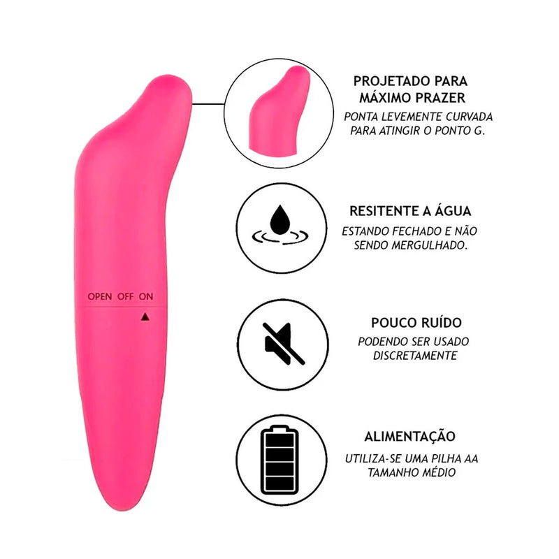 Kit Plug Anal + Vibrador e Estimulador Ponto G + Anel Peniano com Vibração